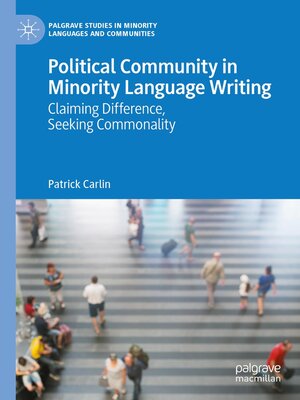 cover image of Political Community in Minority Language Writing